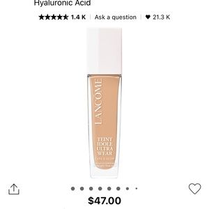 Lancôme Teint idole glow foundation